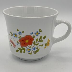 Vintage Corning Ware Corelle Wildflower Coffee Tea Cup/Mug